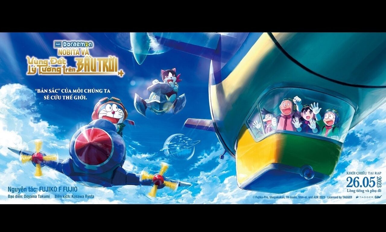 Poster of Doraemon Nobita và Vùng Đất Lý Tưởng Trên Bầu Trời