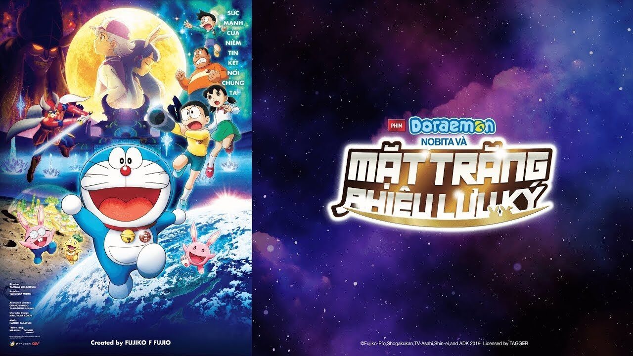 Poster of Doraemon Nobita và Mặt Trăng Phiêu Lưu Ký
