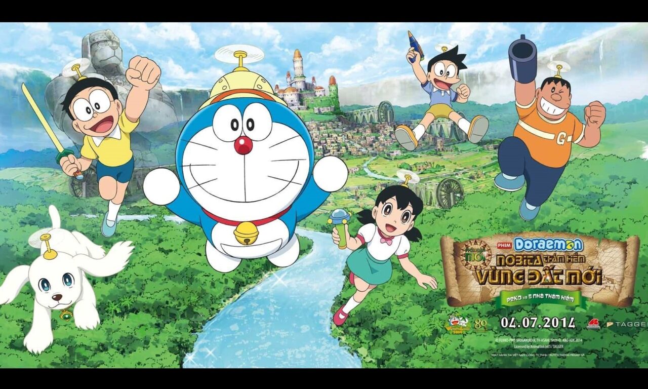 Poster of Doraemon Nobita Thám Hiểm Vùng Đất Mới – Peko và 5 Nhà Thám Hiểm